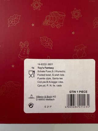 Cuenco Villeroy & Boch Santa Claus