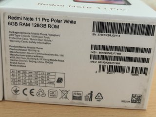 Xiaomi Redmi Note 11 Pro Gris