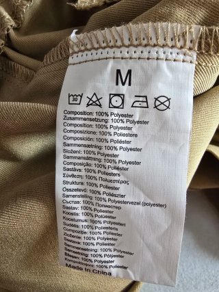 Pantalón corto beige talla M