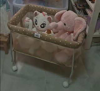 Mini cuna para bebé reborn