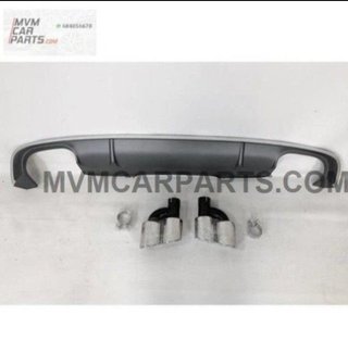 Difusor Trasero Audi A4 4P / Avant 2016+ Sline