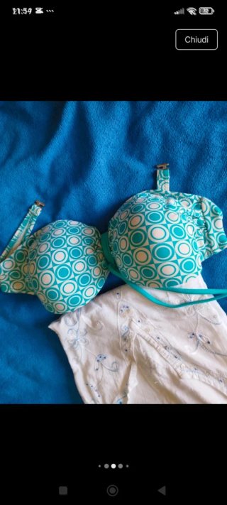 Costume e copricostume abbinato taglia 52