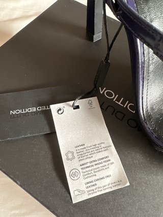 Sandalias de fiesta Massimo Dutti moradas