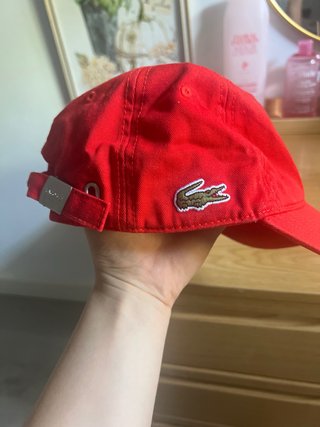 Gorra Lacoste Roja - Usada 1 vez