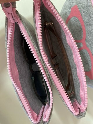 6 Fundas para Gafas Fieltro