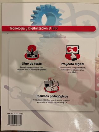 Tecnología y Digitalización B 2o ESO