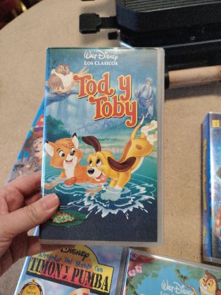 Lote 5 Películas VHS Infantiles Disney