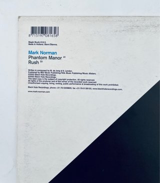Mark Norman – Phantom Manor / Rush | Magik Muzik