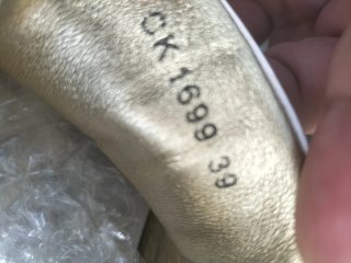 Scarpe Dolce & Gabbana bianche e oro