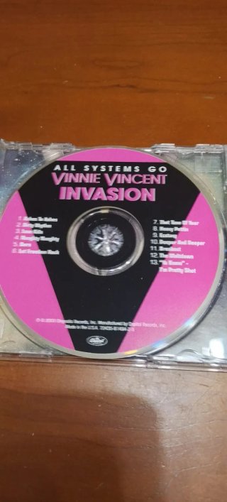 CD Vinnie Vincent Invasion-All Systems Go