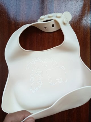 Baberos silicona elefante (2 unidades)