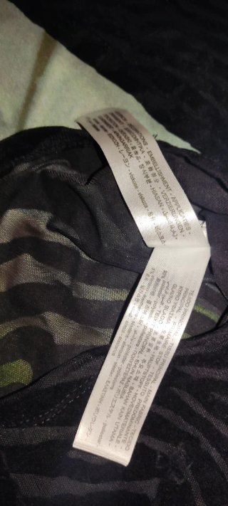 Blusa M Bershka cebra