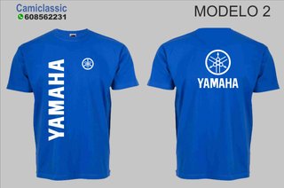 YAMAHA CAMISETAS