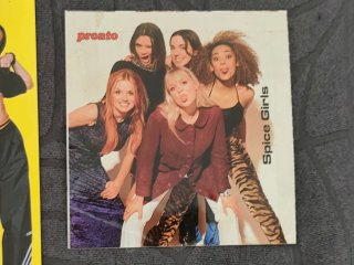 Spice Girls - Lote de Pegatinas Merchandising