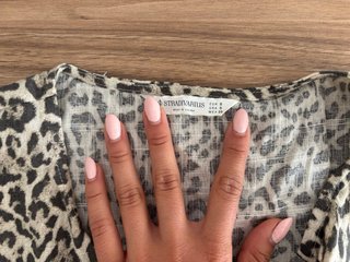 Blusa leopardo talla única