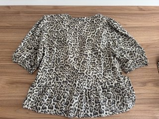 Blusa leopardo talla única