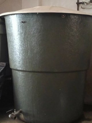 Depósito agua fibra vidrio 1000L
