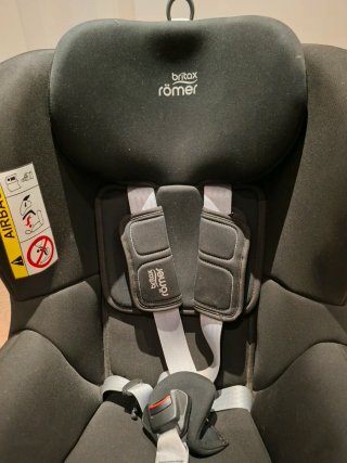 Silla coche Britax Römer Dualfix Plus. Giro 360°