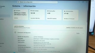 Ordenador portátil HP Negro/Plateado