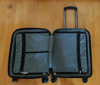 Maleta cabina extensible Movom negra