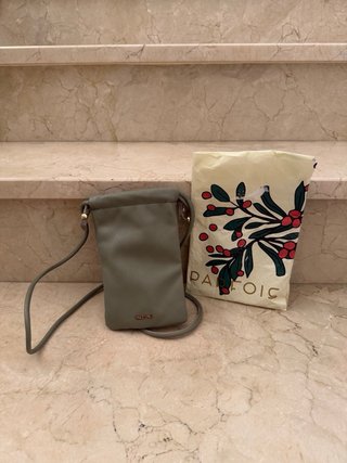 Bolso Parfois verde militar