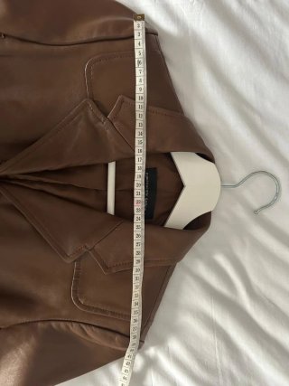 Chaqueta de piel Purificación García Talla M