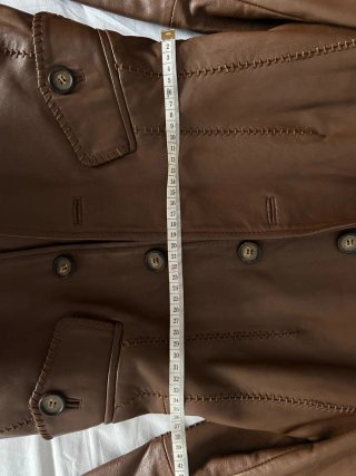 Chaqueta de piel Purificación García Talla M