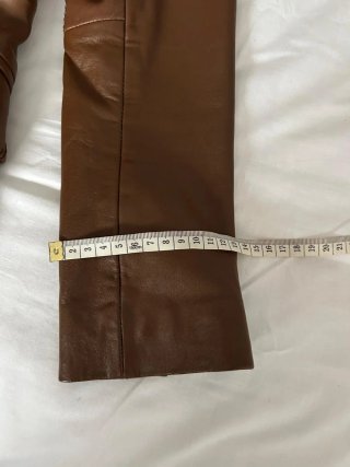 Chaqueta de piel Purificación García Talla M