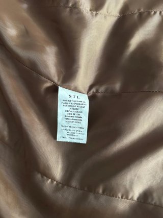 Chaqueta de piel Purificación García Talla M