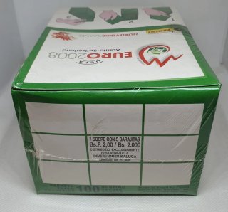 ⚽️  CAJA DE 100 SOBRES CROMOS EURO 2008 PANINI