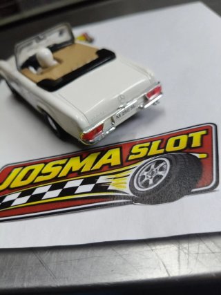 BUEN ESTADO Scalextric Mercedes 250 SL Sport Blanc