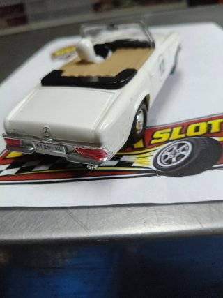 BUEN ESTADO Scalextric Mercedes 250 SL Sport Blanc