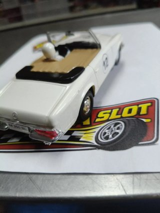 BUEN ESTADO Scalextric Mercedes 250 SL Sport Blanc