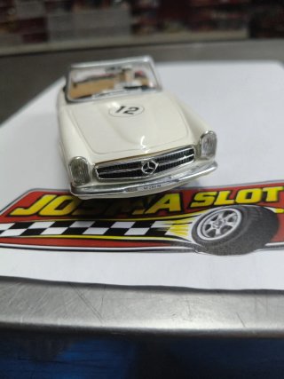 BUEN ESTADO Scalextric Mercedes 250 SL Sport Blanc