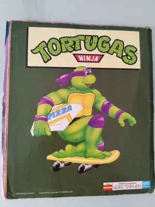 Album Completo Tartarughe Ninja Panini 1990