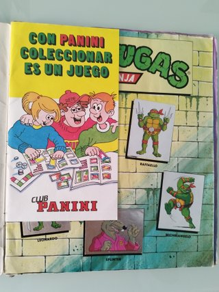 Album Completo Tartarughe Ninja Panini 1990