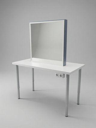 Lote 5 Tavoli IKEA LINNMON con Gambe Regolabili