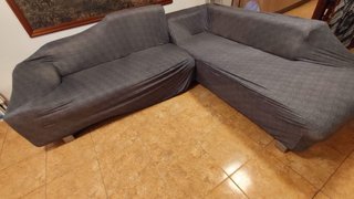 Chaiselongue beis de sky