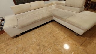 Chaiselongue beis de sky