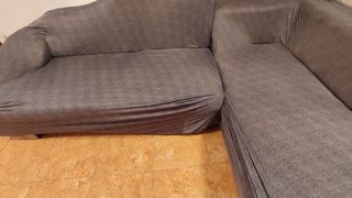 Chaiselongue beis de sky