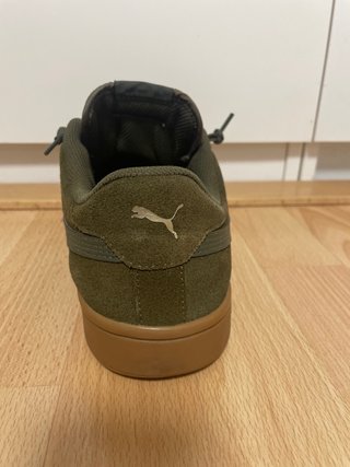 Zapatillas Puma Smash V2 Verde/Marrón talla 41