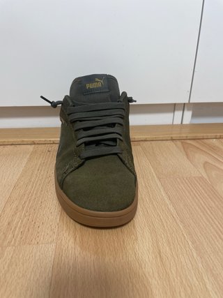 Zapatillas Puma Smash V2 Verde/Marrón talla 41