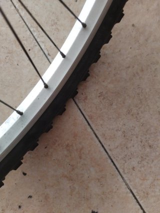 Rueda Trasera 24 con 7 Piñones