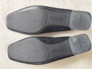 Mocasines Hispanitas Ante-Charol T.35/36