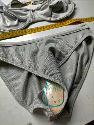 Bikini Borabora con aros Talla M Gris