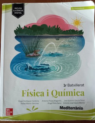 Física i Química 1r Batxillerat - Mediterrània