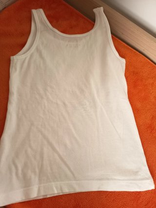 Camiseta tirantes niña 7 años mariposas