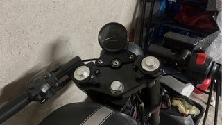 Mash Cafe Racer 125 Negra/Plata PARA REPARAR