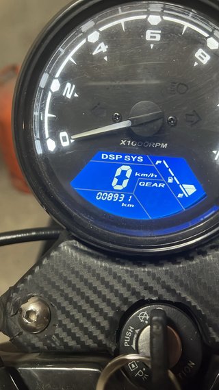 Mash Cafe Racer 125 Negra/Plata PARA REPARAR