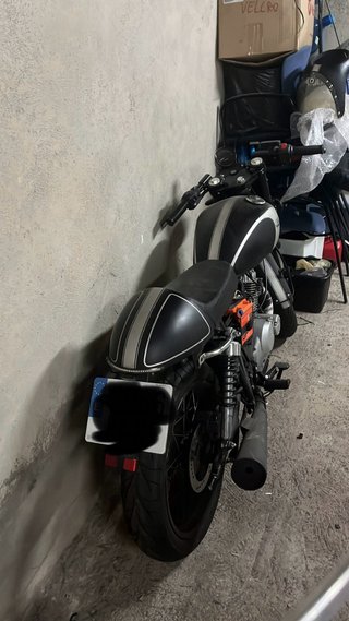 Mash Cafe Racer 125 Negra/Plata PARA REPARAR